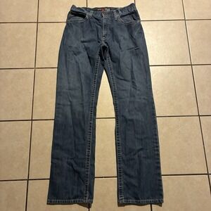 Ariat FR M4 Men's 33x36 Blue Denim Low Rise Boot Cut Jeans